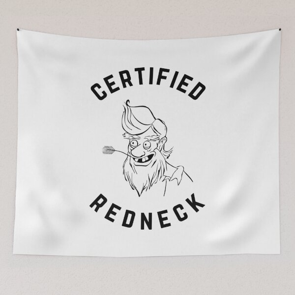 Item preview, Certified Redneck - Happy Hillbilly designed and sold by Jon Mardin.
