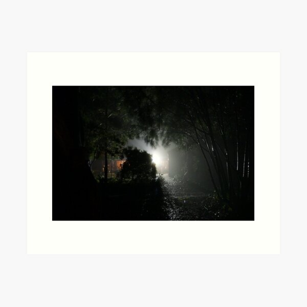 Item preview, A Winters Night  - Adelaide Hills - Fleurieu Peninsula by South Australian artist Avril Thomas designed and sold by MagpieSprings.