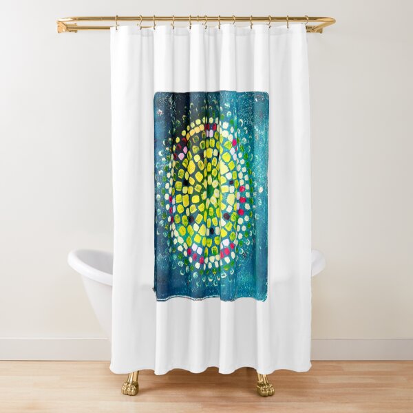 Water Seed Shower Curtain