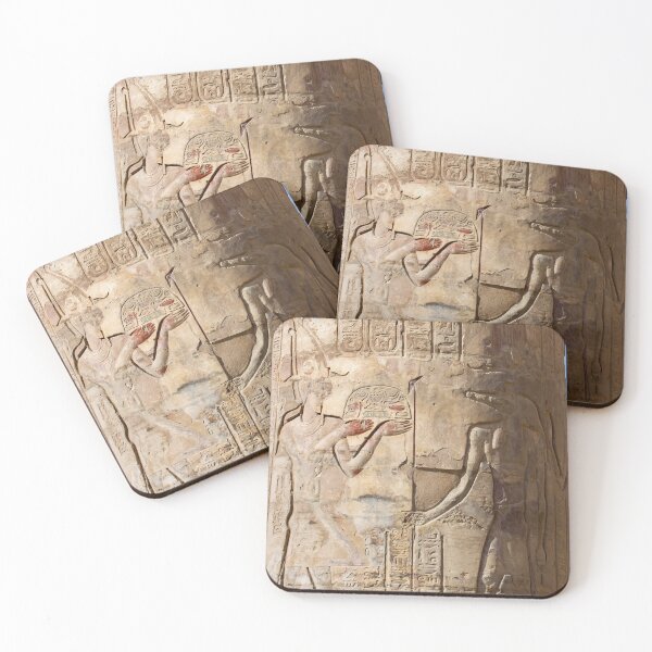 Item preview, Egypt - Kom Ombo - Pillar with original paint on Sobek in 2008 designed and sold by renprovo.