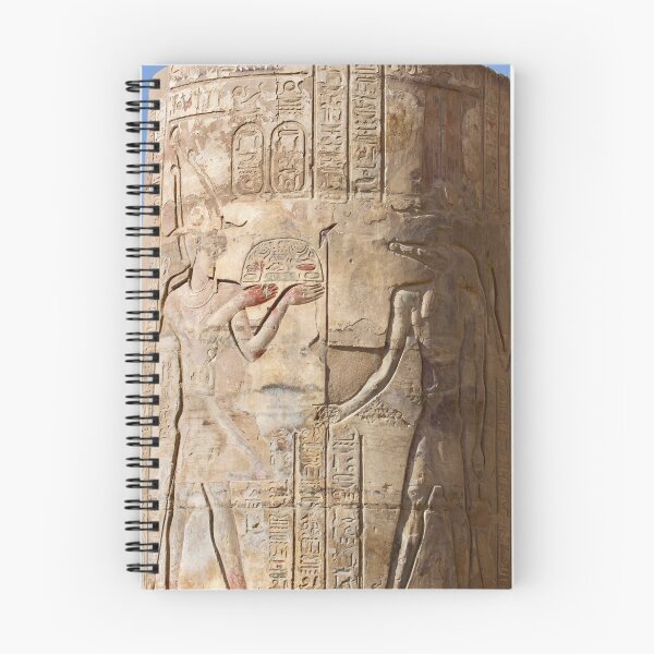 Item preview, Egypt - Kom Ombo - Pillar with original paint on Sobek in 2008 designed and sold by renprovo.