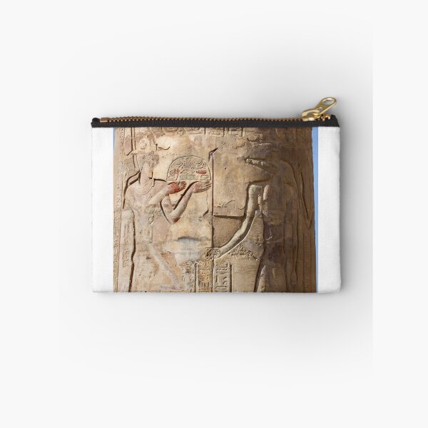 Item preview, Egypt - Kom Ombo - Pillar with original paint on Sobek in 2008 designed and sold by renprovo.