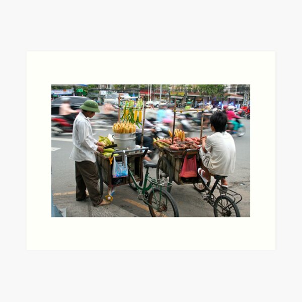 Item preview, Saigon Street Vendors designed and sold by Billy Hall.