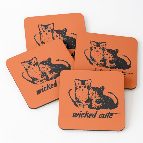 Item preview, Wicked Cute Evil Kittens designed and sold by thebeeholder.