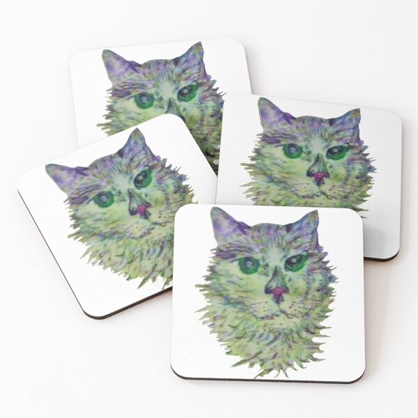 Item preview, Furry cat designed and sold by BellsPainting.
