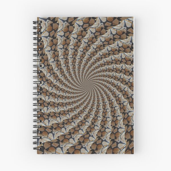 Item preview, Ceramic tile shards spiral pattern designed and sold by wagnerps.