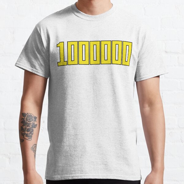 My Hero Academia Lemillion/Mirio Togata 1000000 Emblem Design Classic T-Shirt