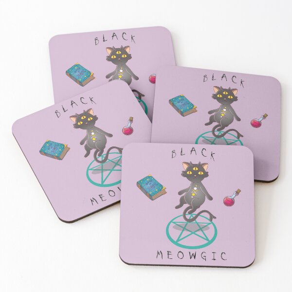 Item preview, Black Meowgic designed and sold by Chatot.