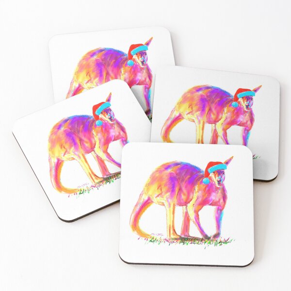 Item preview, Santa Kangaroo, Australian Christmas designed and sold by Jos Coufreur.