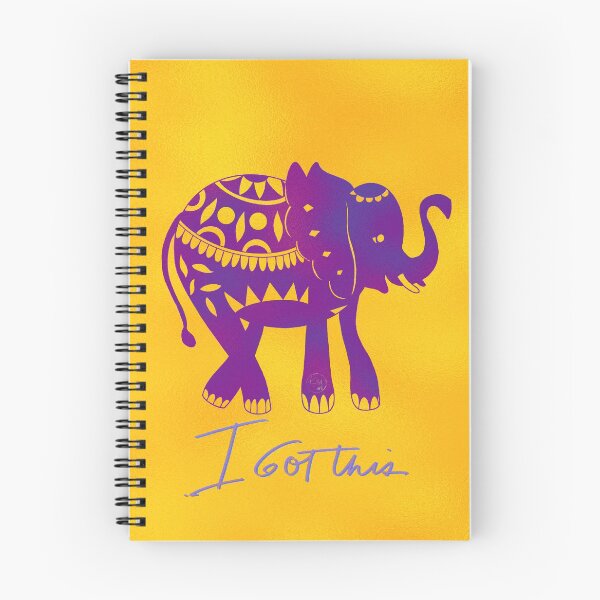 Item preview, I got this purple elephant designed and sold by khadijlloyd.