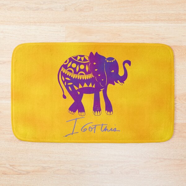 Item preview, I got this purple elephant designed and sold by khadijlloyd.