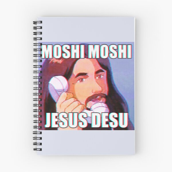 Item preview, MOSHI MOSHI, JESUS DESU designed and sold by Arnold Kim.