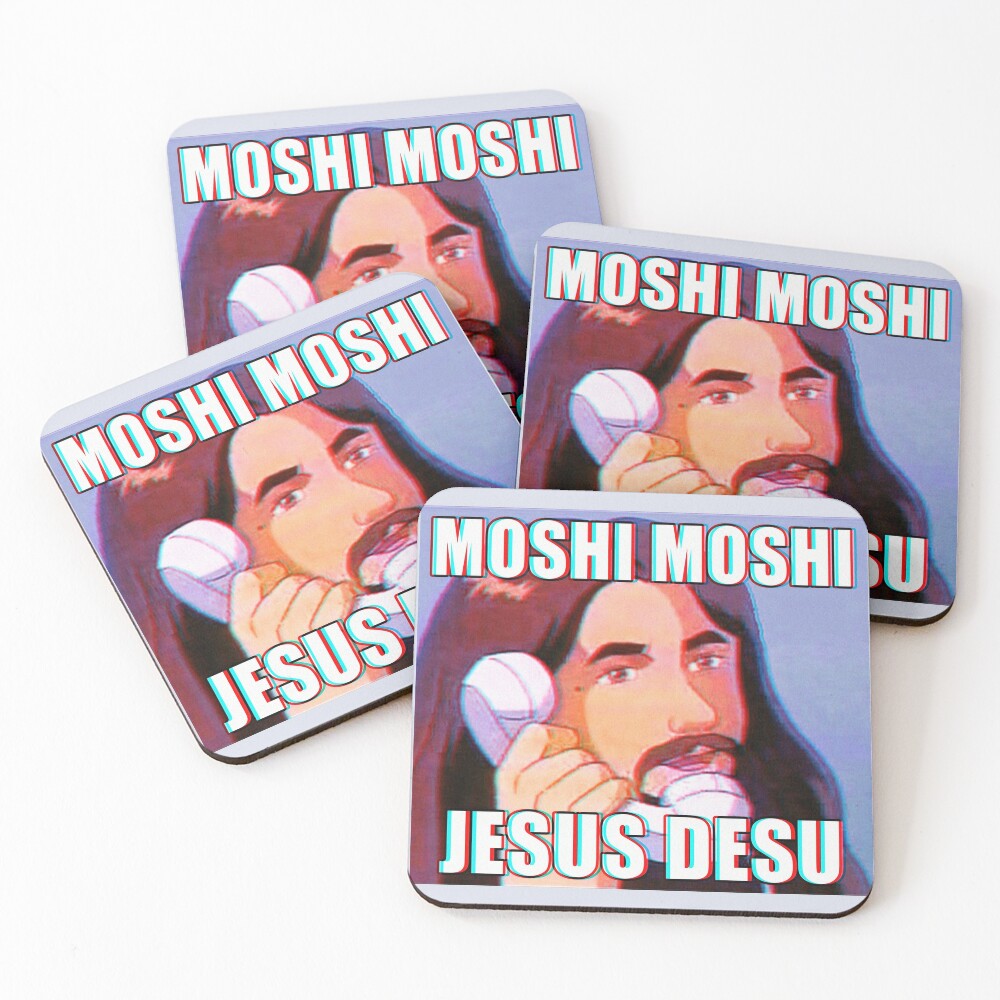 moshi moshi jesus desu shirt