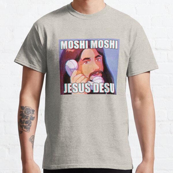 Item preview, MOSHI MOSHI, JESUS DESU designed and sold by Arnold Kim.