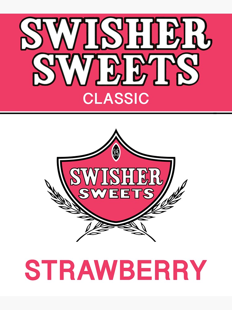 "Swisher Sweets Strawberry Cigarillos Classic" Sticker for Sale by