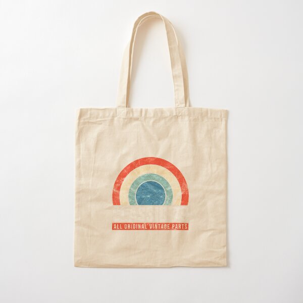 40th Birthday Gift Tote Shopping Cotton Fun Bag Vintage 1979 All Original Parts 