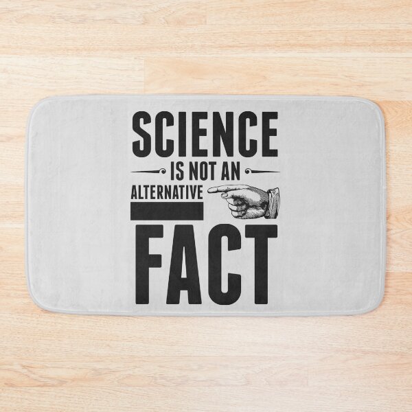 Item preview, Science is not an Alternative Fact stickers designed and sold by MadEDesigns.