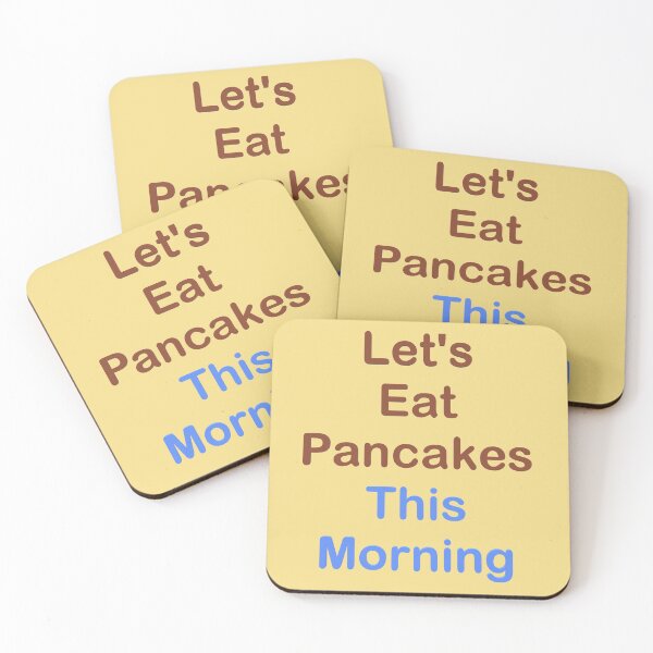 Item preview, Let's go eat pancakes this morning! designed and sold by yayor.