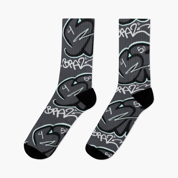 Item preview, Brazz - Graffiti Flop # 2 (black & white blueish) designed and sold by Brazz Official.