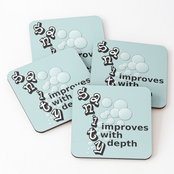 Item preview, Sanity improves with depth designed and sold by Julie2dog.