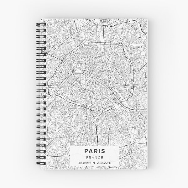 Item preview, Paris Map designed and sold by Kara515.