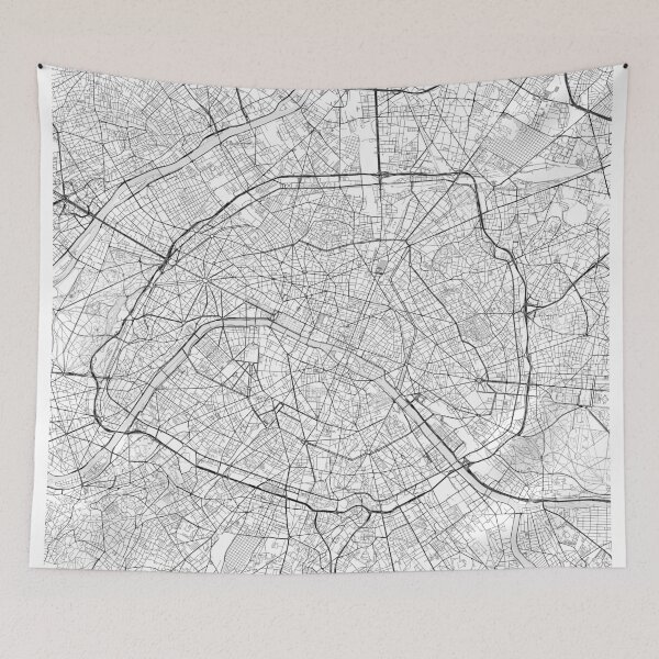 Item preview, Paris Map designed and sold by Kara515.