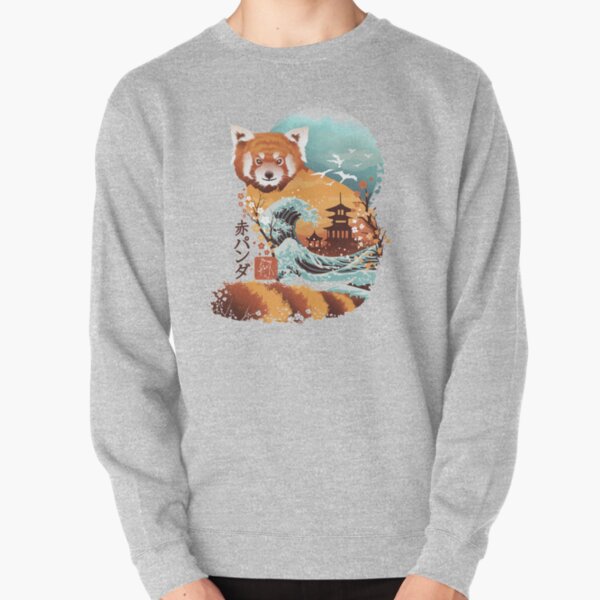 red panda hoodie with ears