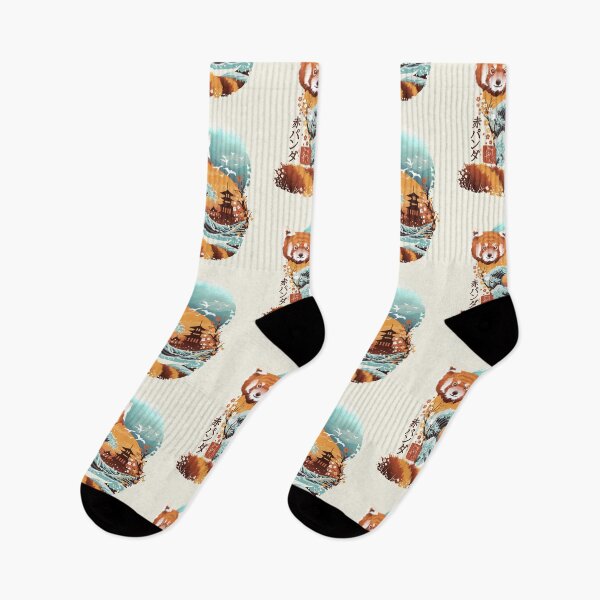 Item preview, Ukiyo e Red Panda designed and sold by Dan Elijah Fajardo.
