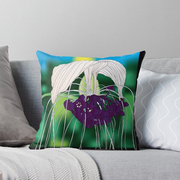 Item preview, White Bat Flower designed and sold by OrangeEden.