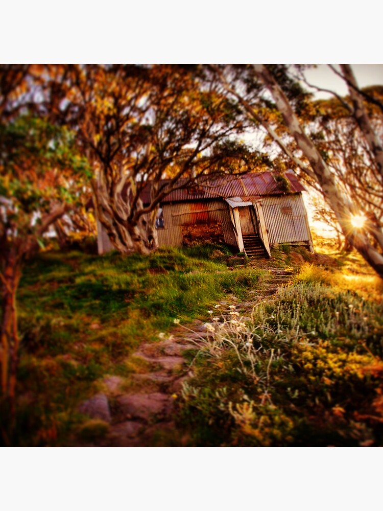 Thumbnail 3 of 3, Sticker, Copes Hut designed and sold by GlenJohnson.