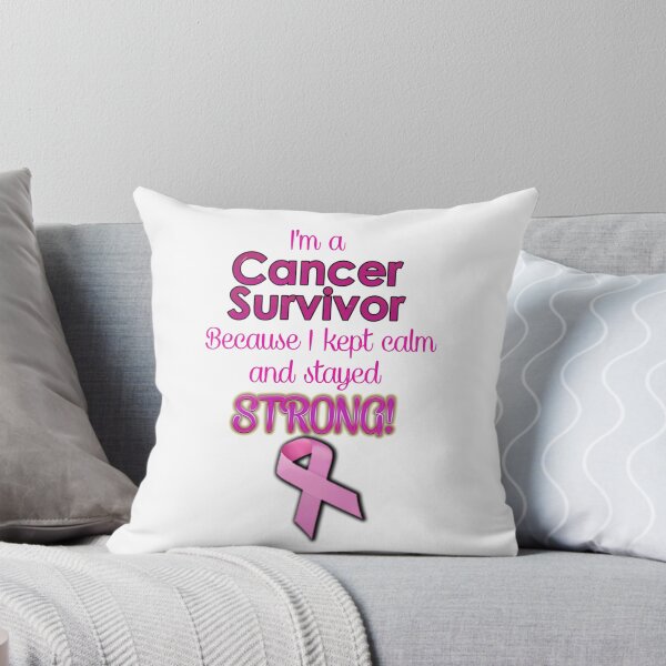 Item preview, I'm a Cancer Survivor because I kept calm and stayed strong designed and sold by With My Hands By K.