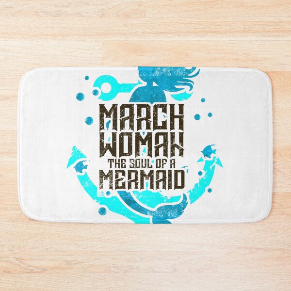 Item preview, March Woman The Soul Of A Mermaid Funny Fantasy designed and sold by findgreatshirts.