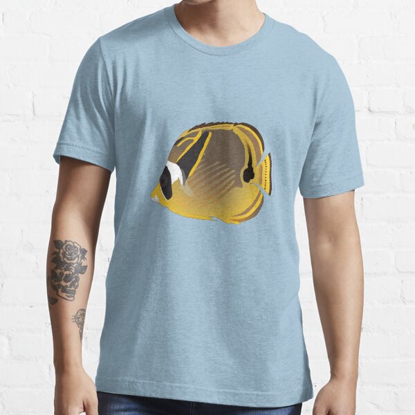 Raccoon Butterflyfish Essential T-Shirt