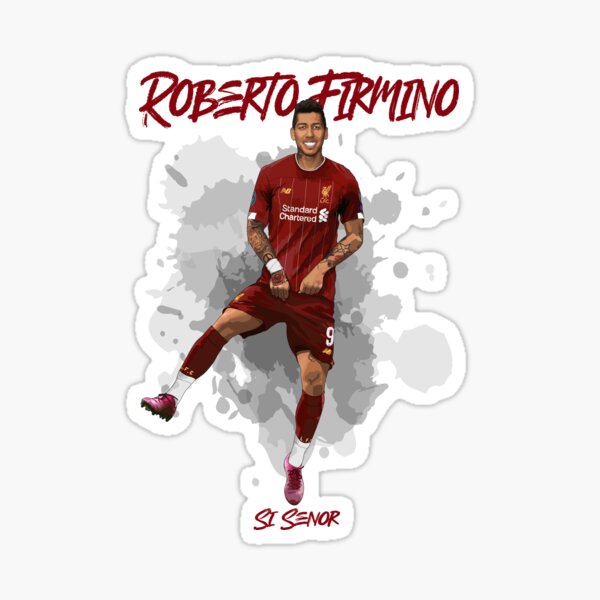 kantsten form eftertiden Roberto Firmino - Si Senor" Sticker for Sale by S777DUB | Redbubble