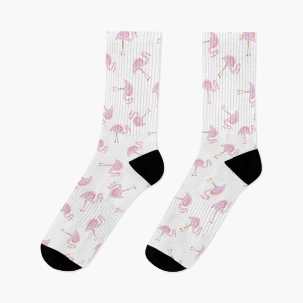 Item preview, Watercolor Pink Flamingos designed and sold by Pink Pineapple Works.