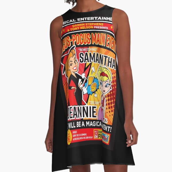 Artikel-Vorschau von Kämpfe Samantha gegen Jeannie Magic Event, designt und verkauft von Alema Art.