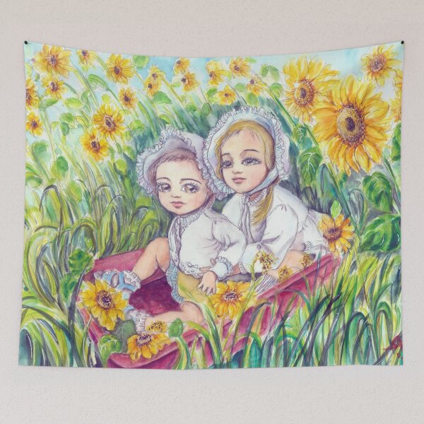 Item preview, Dream of sunflower designed and sold by sillysallymoon.
