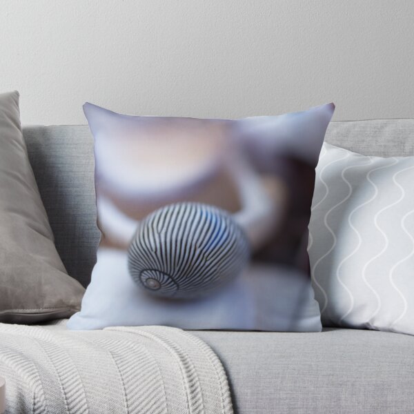 Shell Stripe Throw Pillow