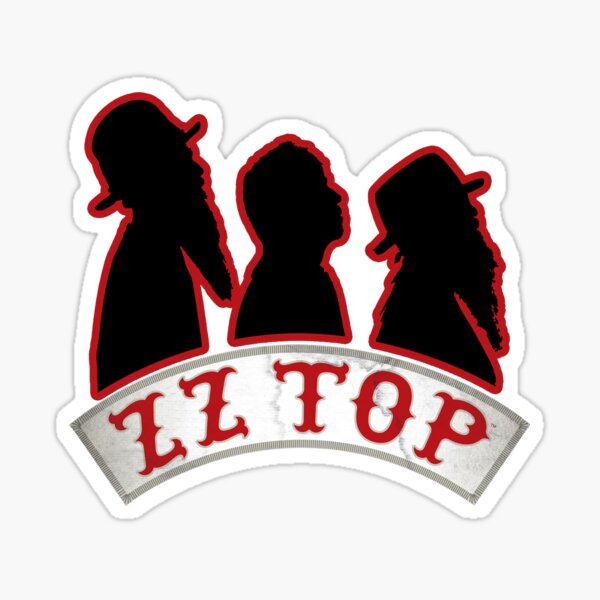 Sticker Zz Top Redbubble