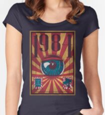 Camiseta entallada de cuello redondo Distopia