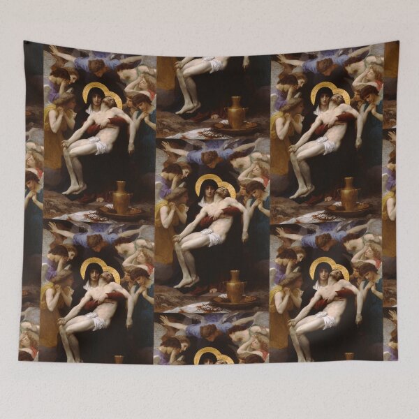 Item preview, Pieta William Adolphe Bouguereau designed and sold by ThatGirlTheyKno.