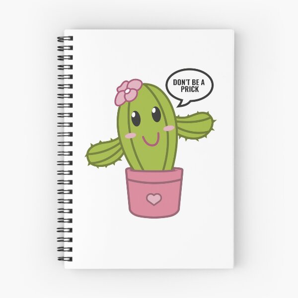 Item preview, Don't Be A Prick Cactus Funny Sassy Joke Be Nice Cute designed and sold by Phaedra Jones.
