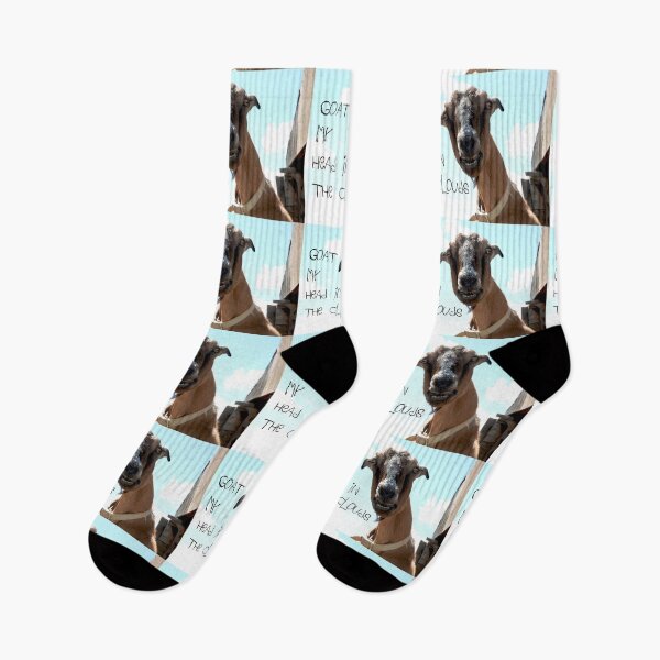 Item preview, goat my head in the clouds,  designed and sold by Stephanie  Skeem.