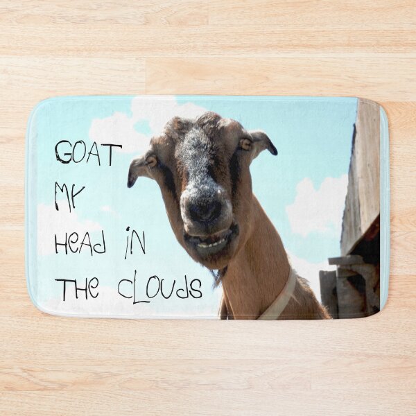 Item preview, goat my head in the clouds,  designed and sold by Stephanie  Skeem.