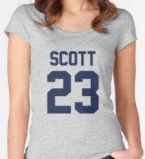One Tree Hill - Nathans Jersey Tailliertes Rundhals-Shirt