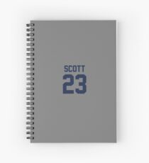 One Tree Hill - Nathan's Jersey Spiral Notebook