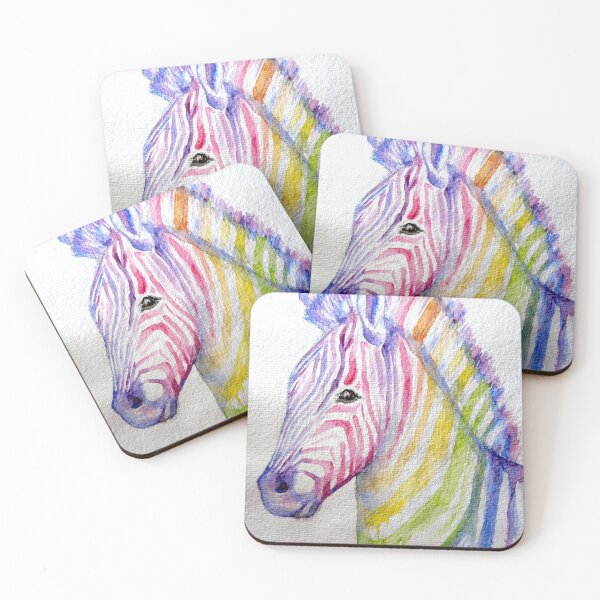 Item preview, water color zebra painting designed and sold by Stephanie  Skeem.