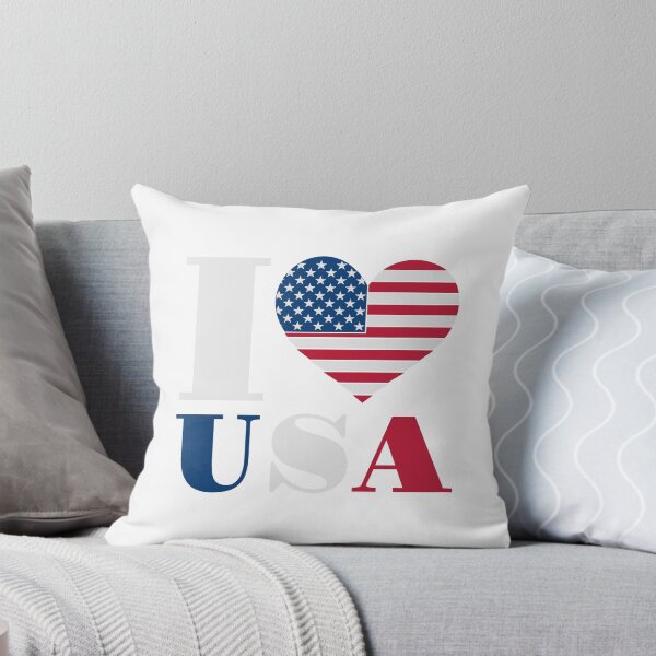 Item preview, I love the USA designed and sold by Taz-Clothing.