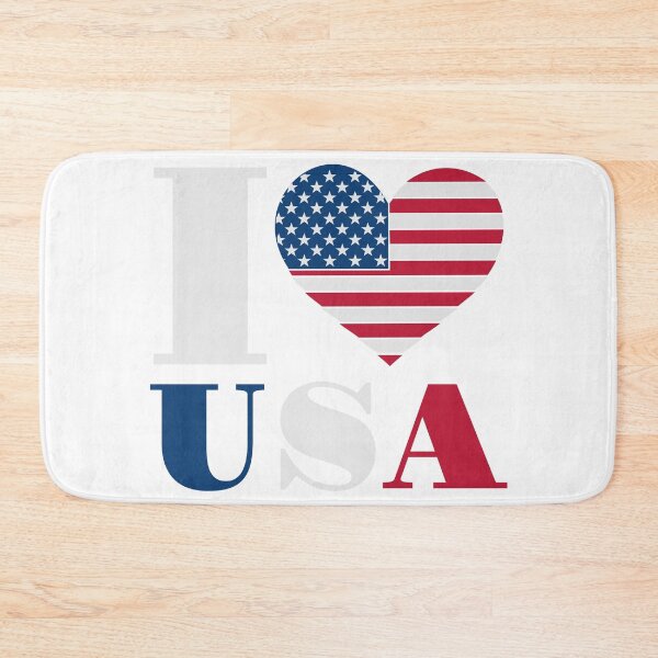 Item preview, I love the USA designed and sold by Taz-Clothing.