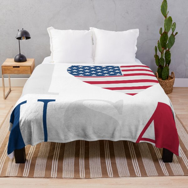 Item preview, I love the USA designed and sold by Taz-Clothing.